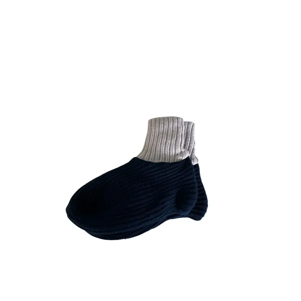 Vintage Collegiate GU Acrylic Knit Bootie Socks NWT